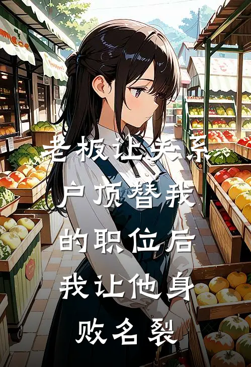 老板让关系户顶替我的职位后，我让他身败名裂