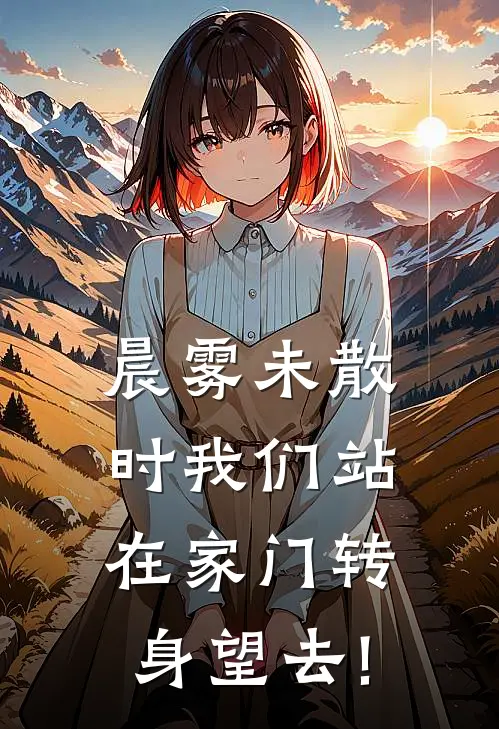 晨雾未散时我们站在家门转身望去!